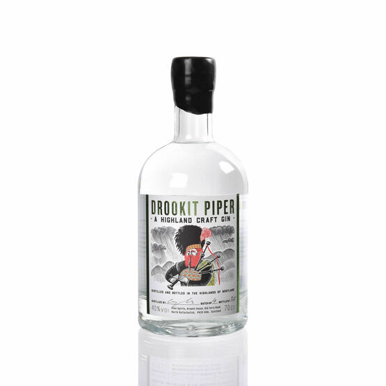 Drookit Piper Gin (70cl)