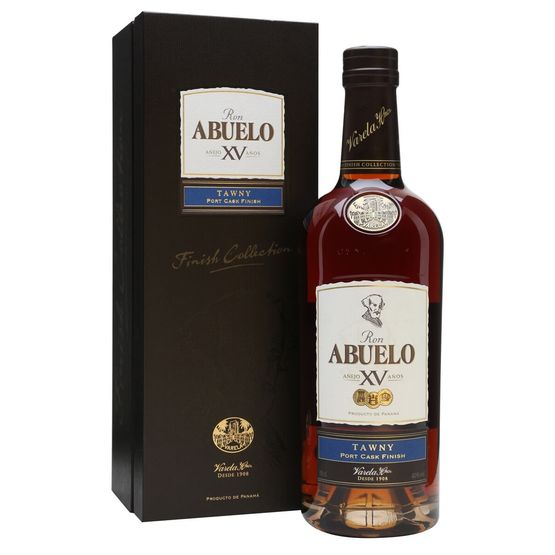 Ron Abuelo XV 15 Year Old Tawny Port Cask Finish Rum (70cl) 40%