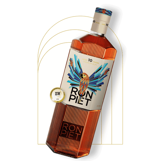 Ron Piet 10 Year Old Rum 50cl (40% ABV)