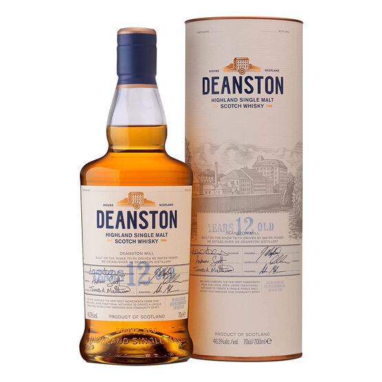 Deanston 12 Year Old Highland Single Malt Scotch Whisky (70cl)