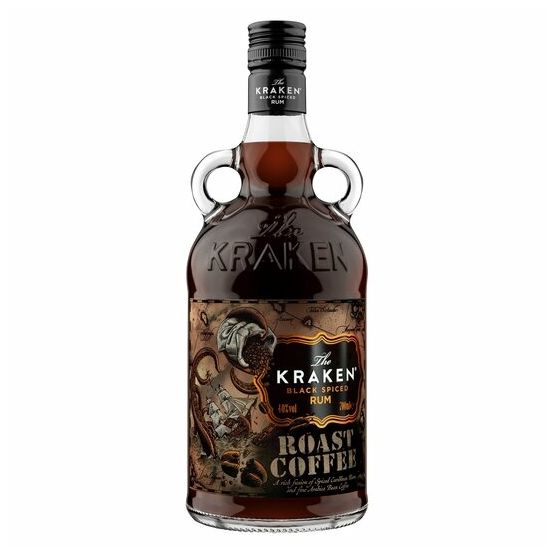 The Kraken Black Spiced Rum - Roast Coffee 70cl (40% ABV)