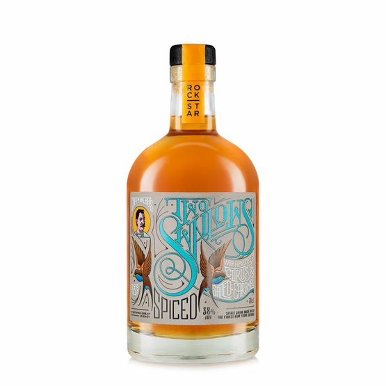 Two Swallows Citrus &amp; Salted Caramel Rum 50cl (38% ABV)