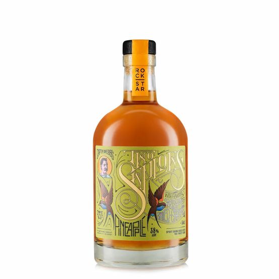 Two Swallows Pineapple &amp; Salted Caramel Spiced Rum (50cl) 38%