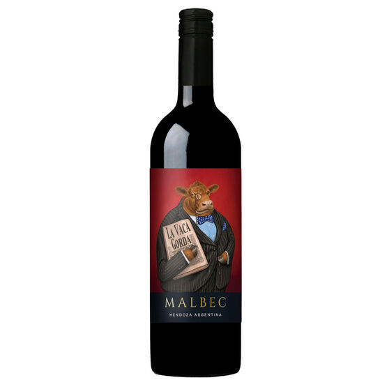 La Vaca Gorda Malbec Red Wine 14% ABV (75cl)