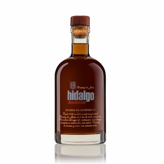 Bodegas Hidalgo Doscientos Solera Gran Reserva Brandy 70cl (40% ABV)