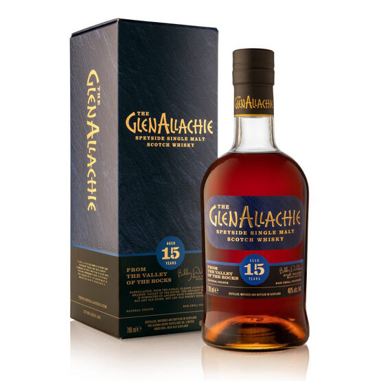The GlenAllachie 15 Year Old Single Malt Scotch Whisky 70cl (46% ABV)