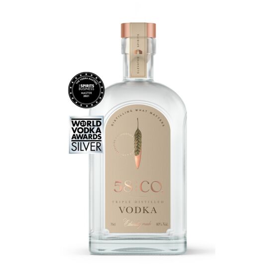 58 Triple Distilled Vodka 70cl (40% ABV)
