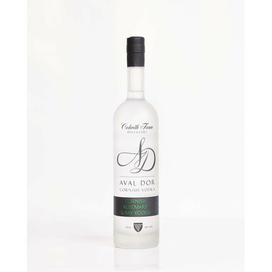 Aval Dor Cornish Rosemary &amp; Bay Vodka (70cl) 40%