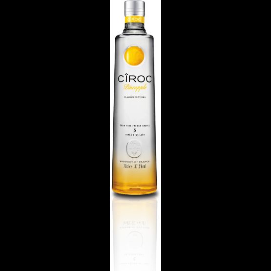 Ciroc Pineapple Flavoured Vodka 70cl (37.5% ABV)