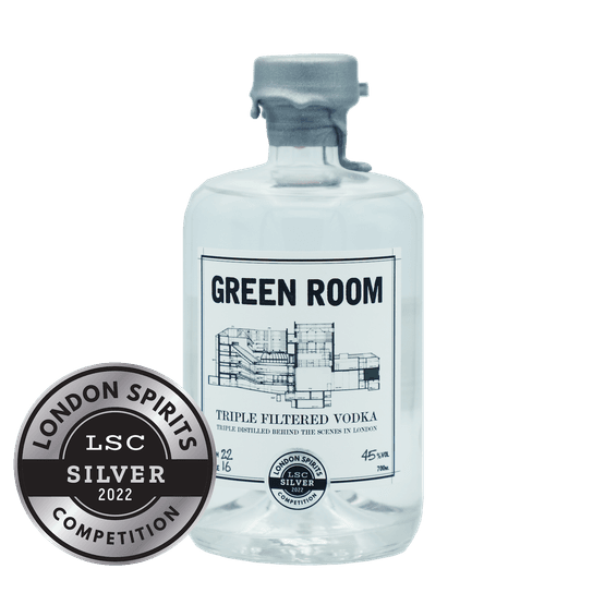 Green Room Triple Filtered Vodka 70cl (43% ABV)