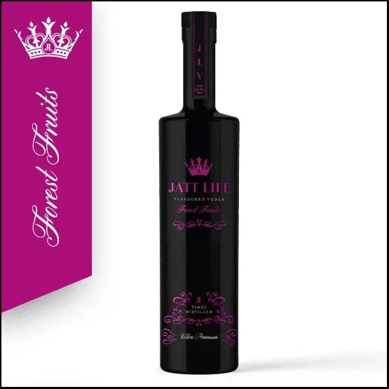 Jatt Life Forest Fruits Vodka 70cl (37.5% ABV)