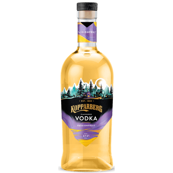 Kopparberg Passion Fruit Vodka 70cl (37.5% ABV)