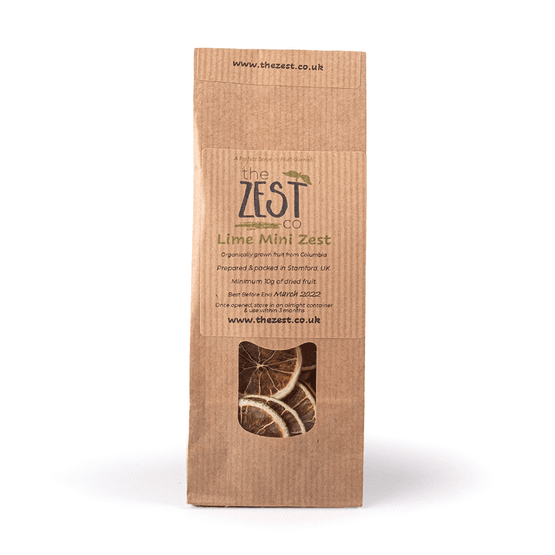 The Zest Co Dried Lime Slices Cocktail Garnish (10g)