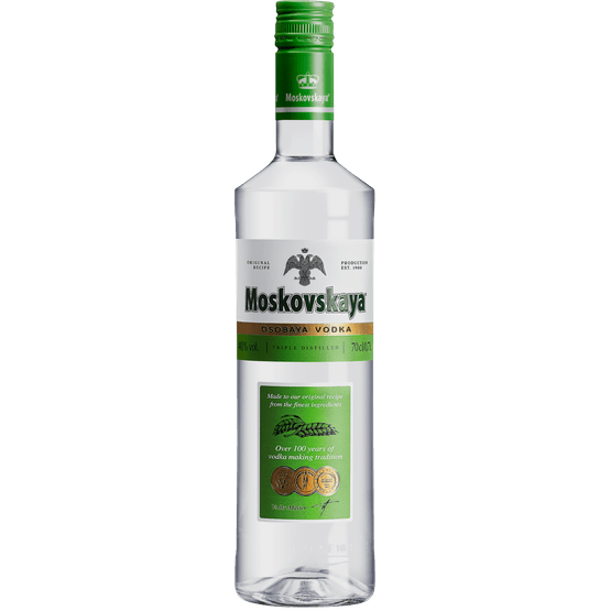Moskovskaya Osobaya Vodka 70cl (38% ABV)