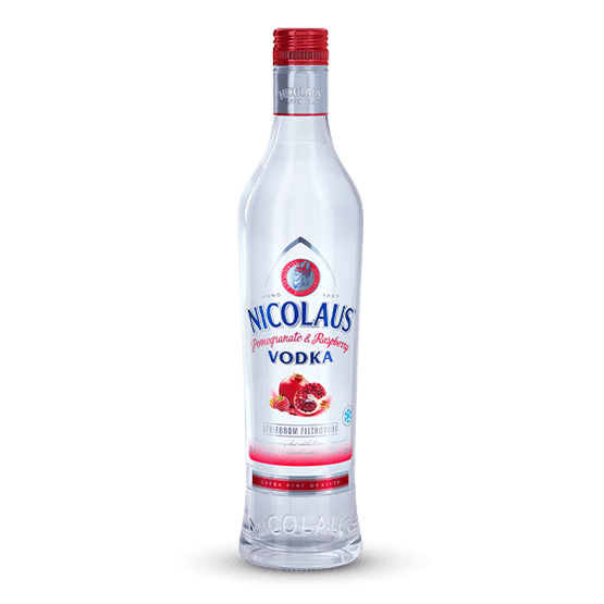 Nicolaus Pomegranate &amp; Raspberry Vodka 70cl (38% ABV)