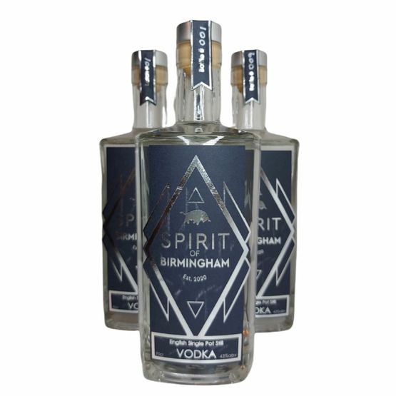 Spirit of Birmingham English Single Pot Still Vodka (70cl) 43%