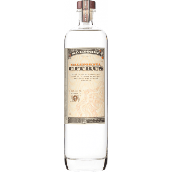 St. George California Citrus Vodka 75cl (40% ABV)