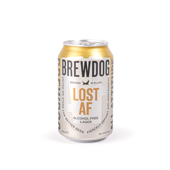 BrewDog Lost AF Non-Alcoholic Lager (330ml)