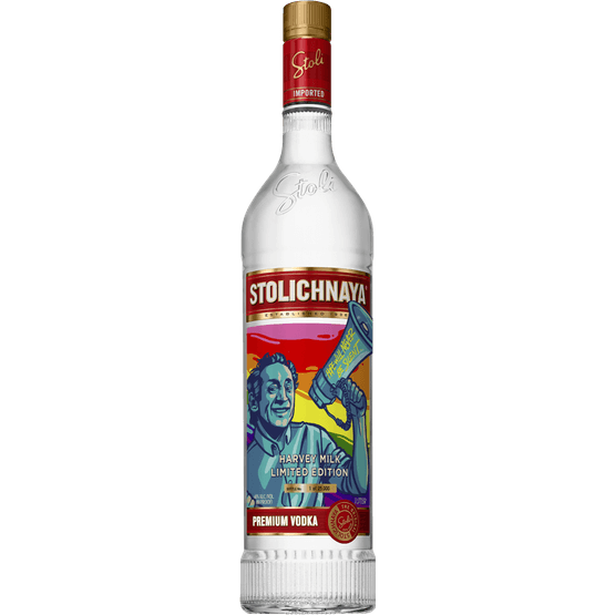 Stoli Harvey Milk Limited Edition Vodka 70cl (40% ABV)