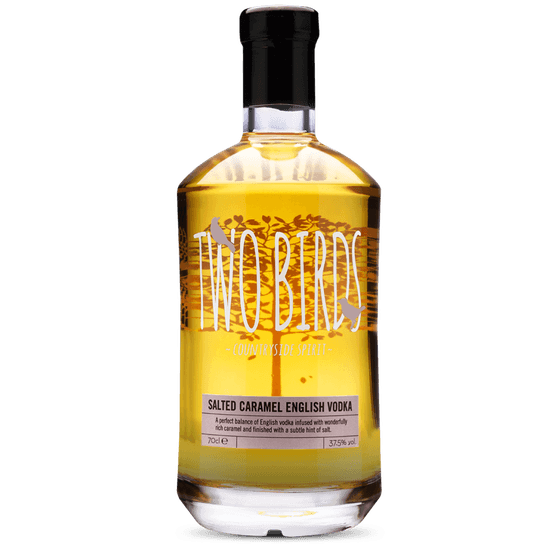 Two Birds Salted Caramel Vodka 70cl (37.5% ABV)
