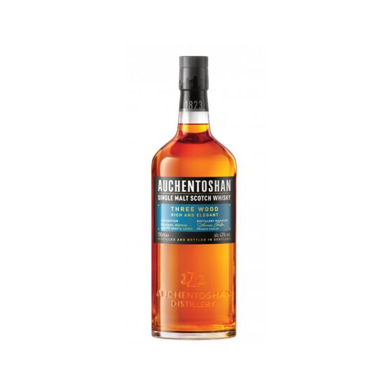 Auchentoshan Three Wood Scotch Whisky 70cl (43% ABV)