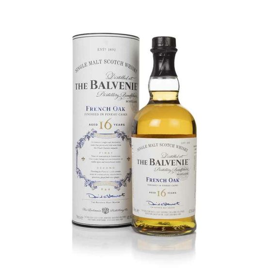 Balvenie Pineau Cask 16 Year Old Single Malt Scotch Whisky 47.6% (70cl)