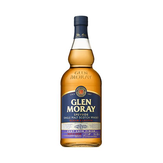 Glen Moray Port Cask Finish Scotch Whisky 70cl (40% Vol)