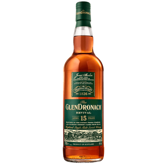 Glendronach 15 Year Old Revival Sherry Cask 70cl (46% ABV)