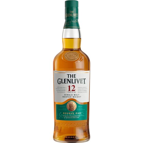 The Glenlivet 12 Year Old Single Malt Scotch Whisky 70cl (40% ABV)