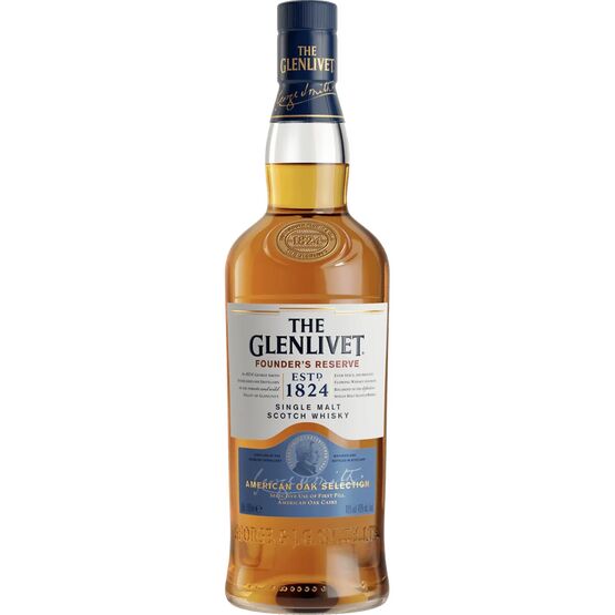 Glenlivet Founder's Reserve Scotch Whisky 70cl (40% ABV)