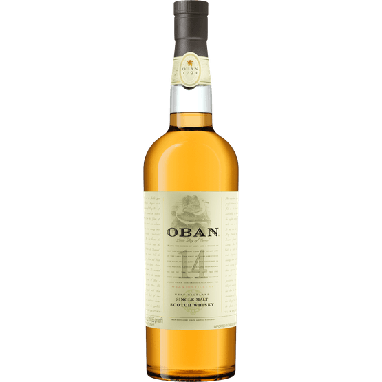 Oban 14 Year Old Whisky 70cl (43% ABV)