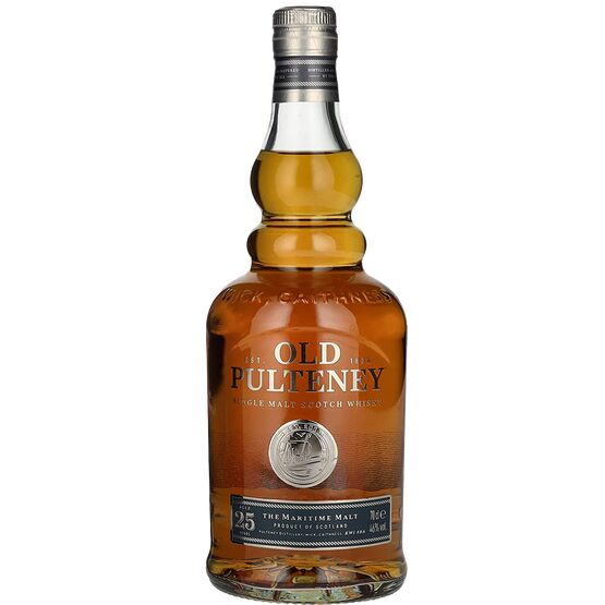 Old Pulteney 25 Year Old Whisky 70cl (46% ABV)