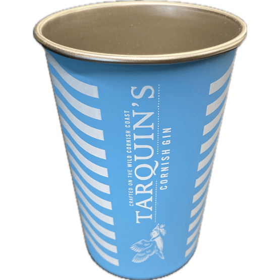 Tarquin's Gin Blue Metal Cup