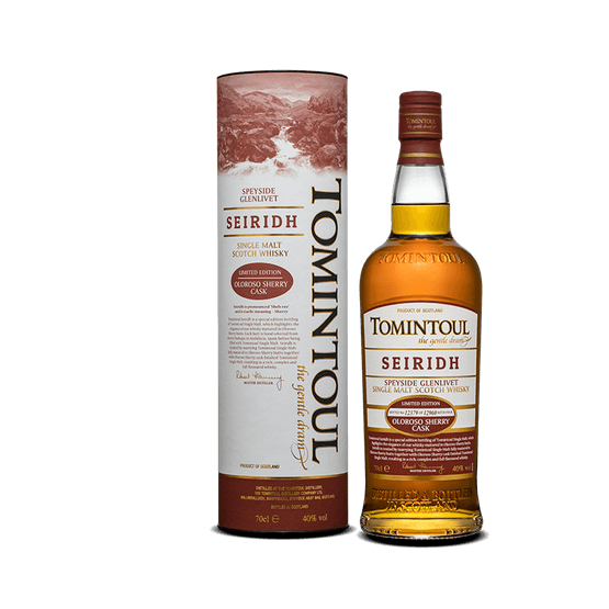 Tomintoul Seiridh Whisky 70cl (40% ABV)