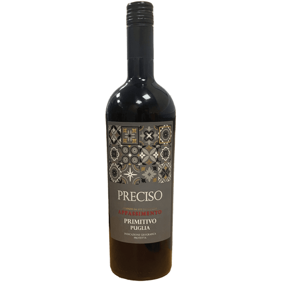 Primitivo Preciso Appassimento Italian Red Wine 75cl (14% ABV)