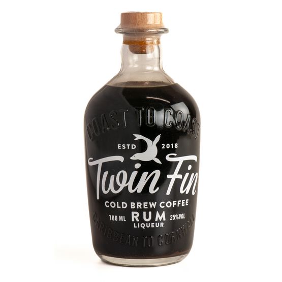 Twin Fin Cold Brew Coffee Rum Liqueur (70cl) 25%