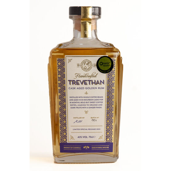 Trevethan Cask Aged Golden Rum (70cl) 43%