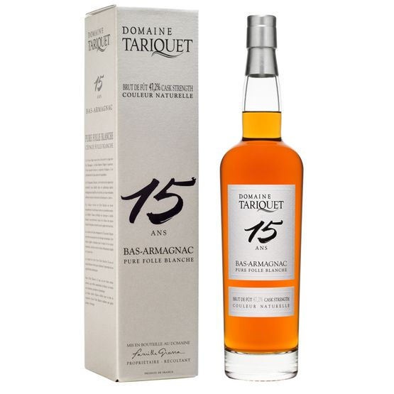 Domaine Tariquet Folle Blanche - 15Yo Armagnac (70cl, 47.2%)
