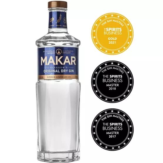 Makar - Glasgow Gin (70cl, 43%)