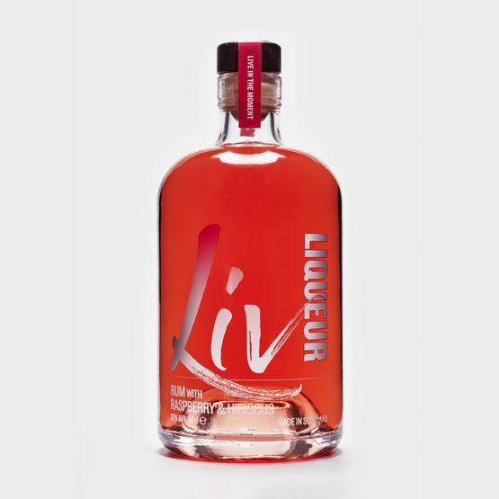Liv - Raspberry &amp; Hibiscus Rum Liqueur (50cl, 32%)