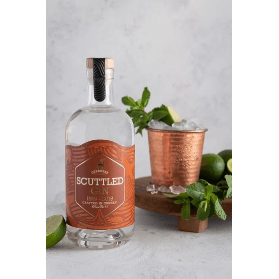 Deerness Scuttled Gin (70cl)