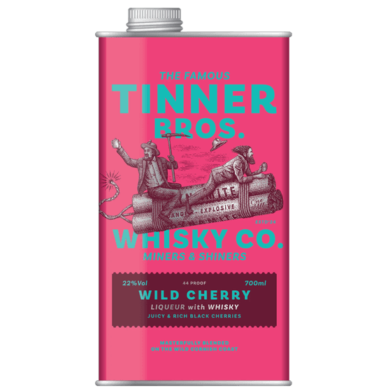 Tinner Bros. Wild Cherry Whisky Liqueur (70cl) 22%