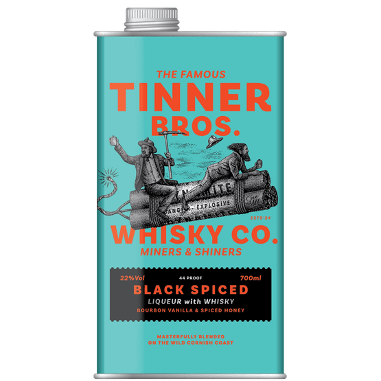 Tinner Bros. Black Spiced Whisky Liqueur (70cl) 22%