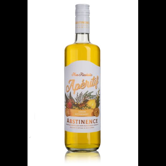 Abstinence Lemon Non-Alcoholic Aperitif (75cl) 0%