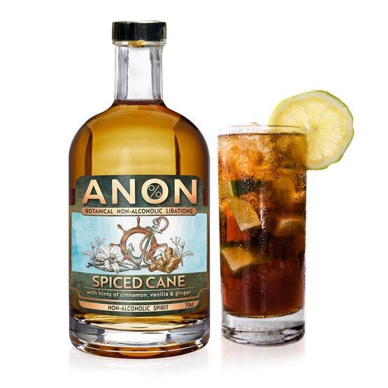 ANON Spiced Cane Alcohol - Free Spirit (70cl) 0%