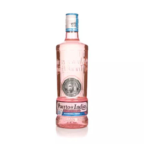 Puerto De Indias Alcohol Free Strawberry Gin (70cl) 0%