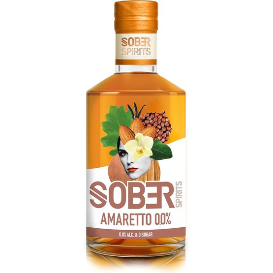 Sober Spirits Amaretto Non - Alcoholic Alternative 0.0% (50cl) 0%