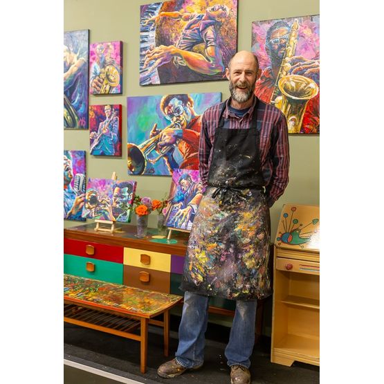 VIN GO – SIP &amp; SUNFLOWERS - Art night with Mark Bell - Friday 16th October 7pm