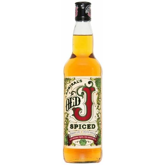 Admiral Vernon's Old J Spiced Rum Spirit Drink (70cl)