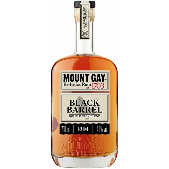 Mount Gay Black Barrel Double Cask Blend Rum (70cl)